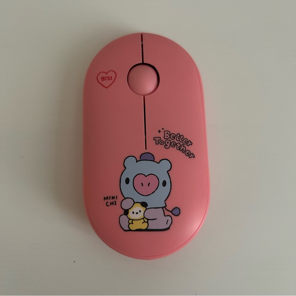 BT21 Mang and  Chimmy Wireless Mouse